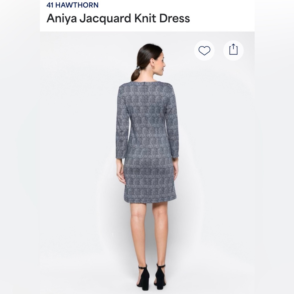 Jacquard Knit Dress by 41 Hawthorn - Picture 3 of 5
